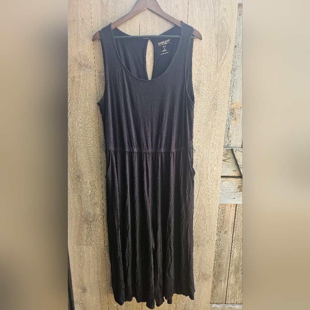 Torrid Black Sleeveless Rompers Jumpsuit - Picture 2 of 3